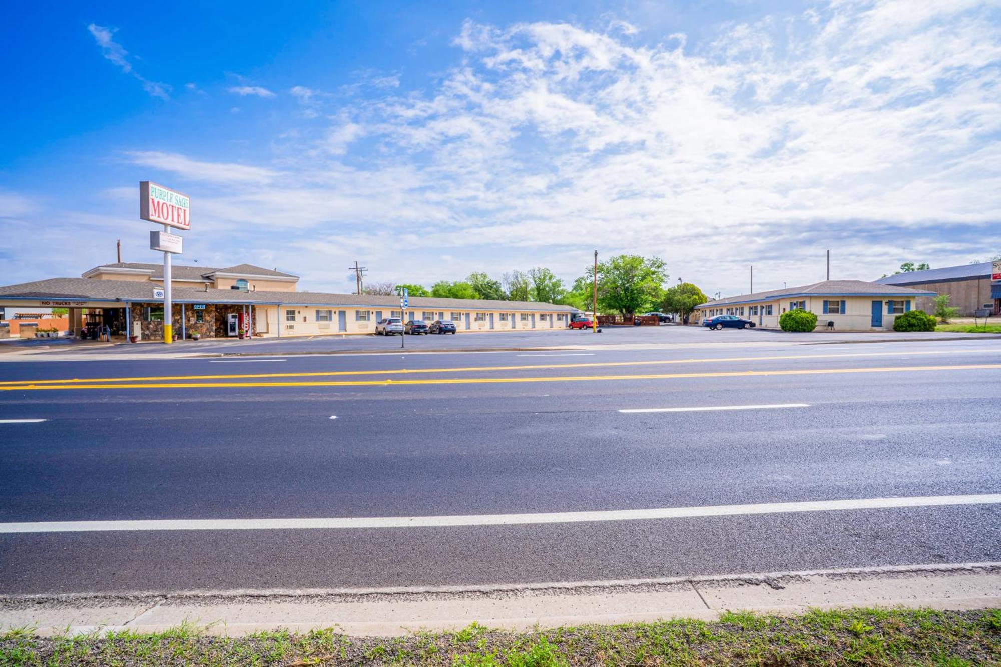 Motel Purple Sage By Oyo Snyder Tx Exterior foto